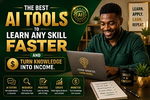 Read more about the article The Best AI Tools to Learn Any Skill Faster and Turn Knowledge Into Income