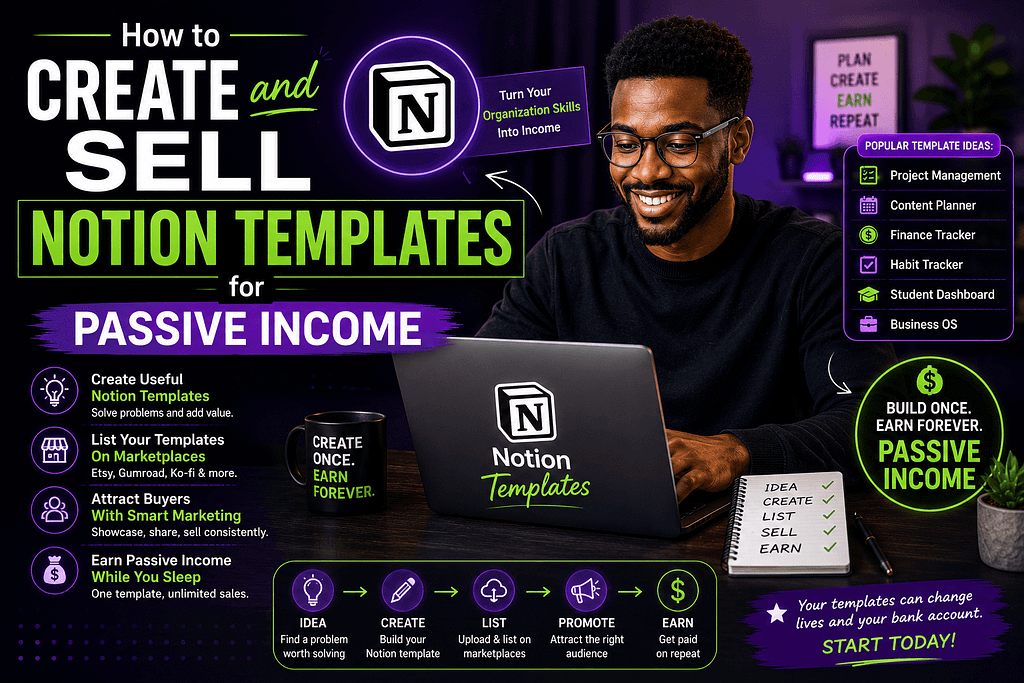 How to create and sell notion templates