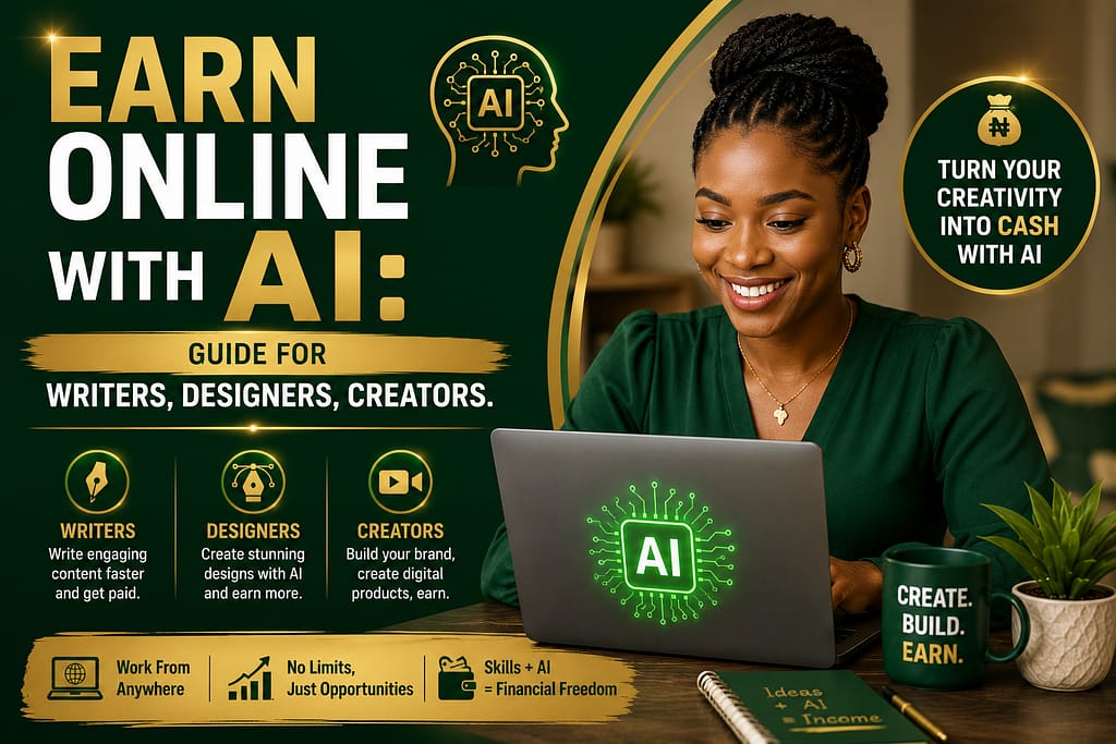 Earn online with AI