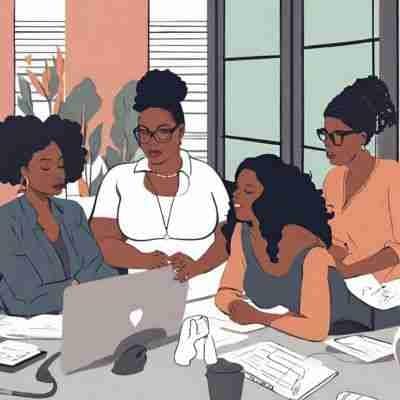 Support network to cultivate resilience