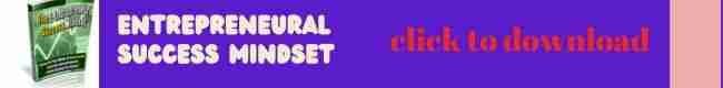 Entrepreneural succes mindset