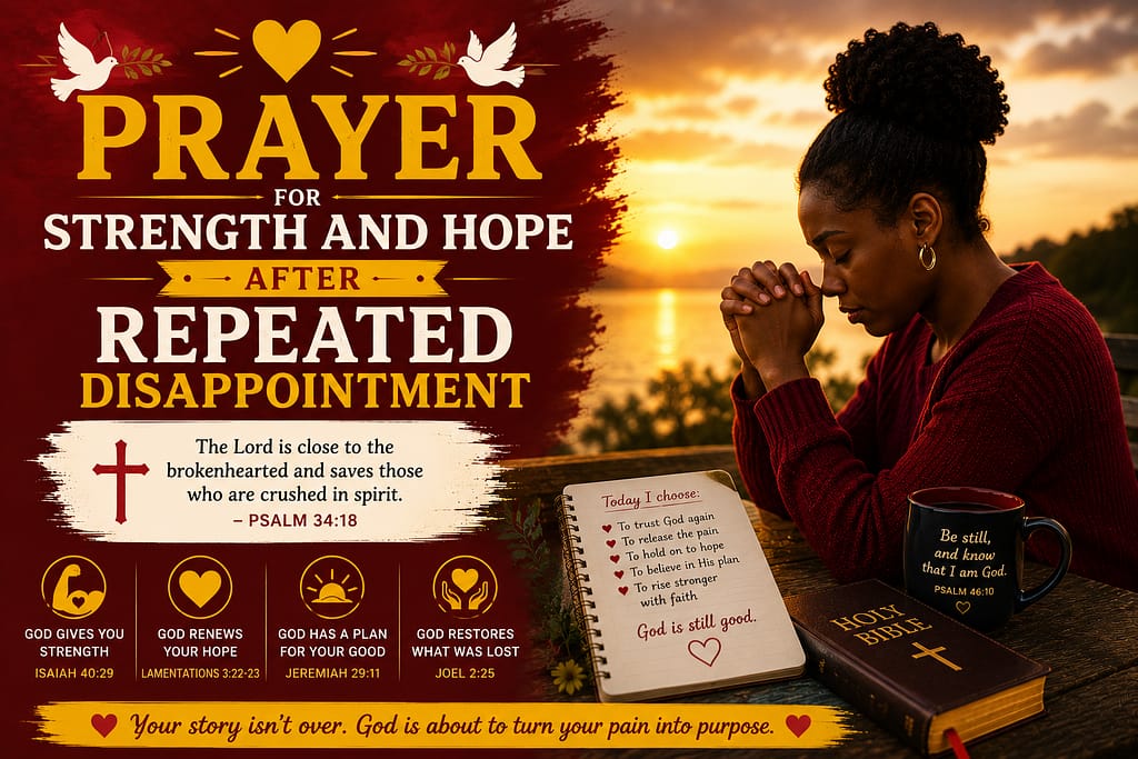 prayer for strenght and hope