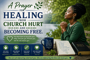 Read more about the article A Prayer for Healing From Church Hurt and becoming free