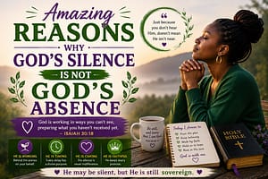 Read more about the article Amazing reasons why God’s Silence Is Not God’s Absence: