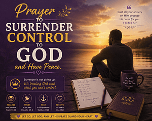 Read more about the article Prayer to Surrender Control to God and have peace