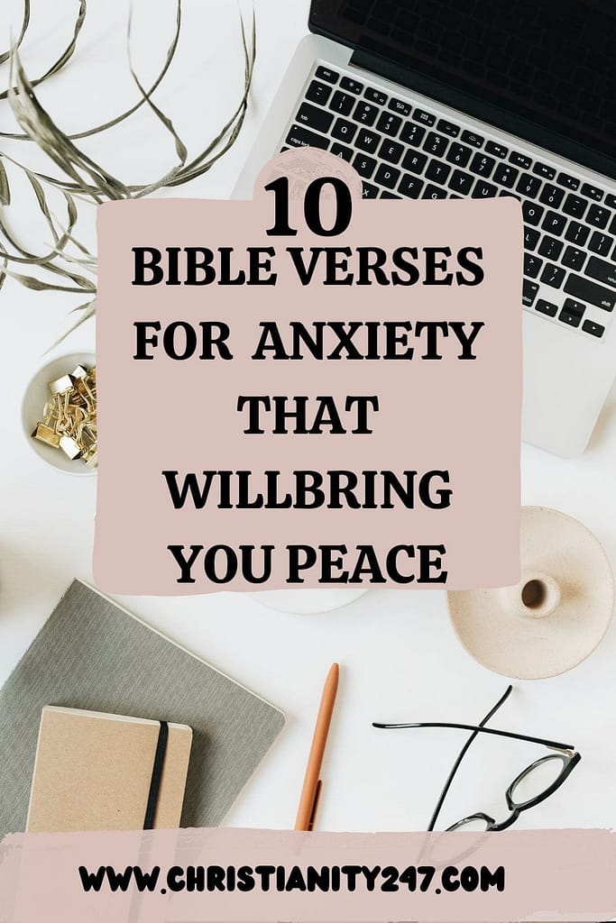 10 bible verses for anxiety